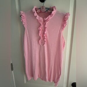 Lilly Pulitzer pink sleevless top